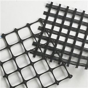 30kn/M 50kn/M 100kn/M Polyester Geogrid Pet Geogrid Til Jordforstærkning